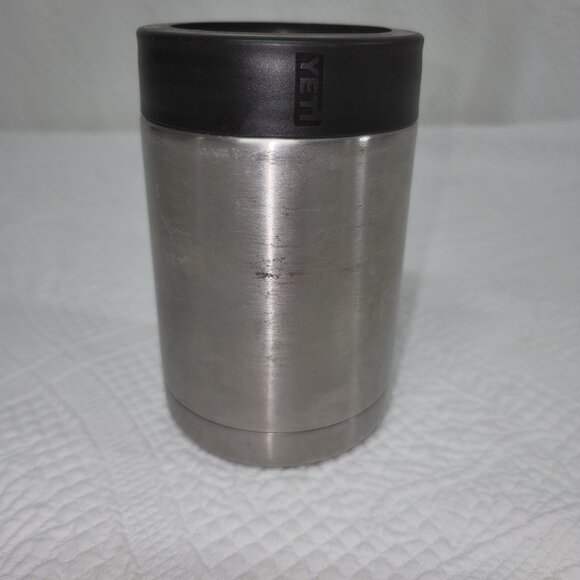 Yeti Colster Can Insulator 12oz Can Cooler Stainless Steel Silver - Picture 2 of 5
